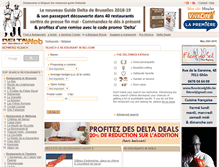 Tablet Screenshot of deltaweb.be